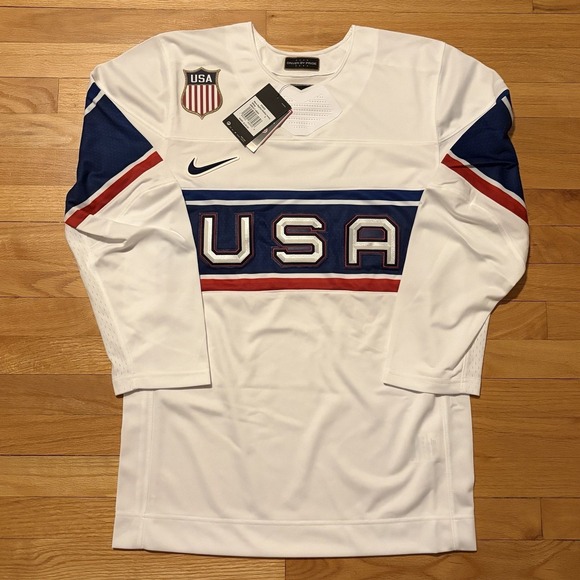 Nike Other - Nike USA Hockey‎ Team Jersey Men's Small White New With Tags